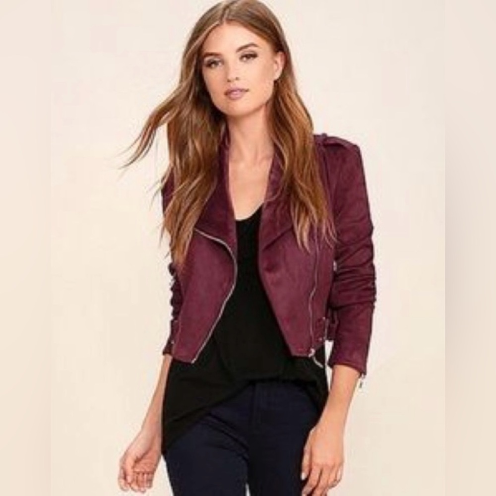 Lulus moto jacket size S